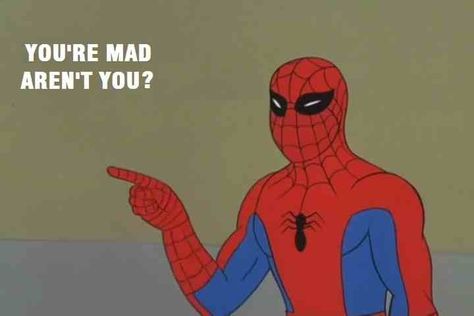 Sharing my spidey reactions - Imgur Mad Reaction Pic, Mad Reaction, Spider Man Meme, Spider Meme, Man Meme, Spiderman Meme, Spiderman Funny, Stickers Whatsapp, Face Cartoon