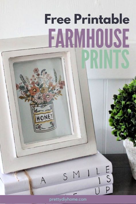 Such a pretty collection of Modern Farmhouse motivational and pretty printables. Free farmhouse style printables - perfect for framing and putting up on your wall! #farmhouseprintables #farmhousefreeprintables #farmhousewallarts #freefarmhouseprintables #prettydiyhome Free Farmhouse Printables For The Home, Farmhouse Printables Free, Pet Printables, Free Farmhouse Printables, Herbs Image, Spring Printables Free, Free Printable Artwork, Farmhouse Printables, Craft Room Signs