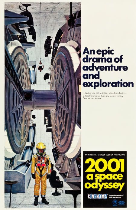 A Space Odyssey, 2001 A Space Odyssey, Fiction Movies, Space Odyssey, Cinema Posters, Online Posters, Movie Poster Art, Great Films, Stanley Kubrick