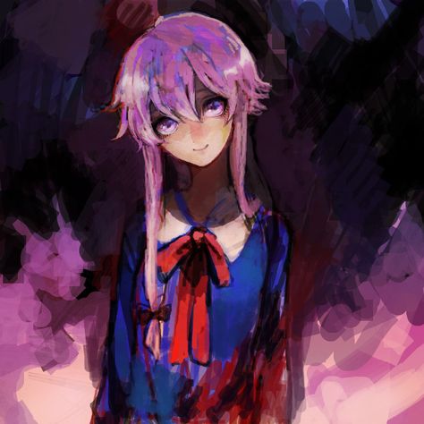 Mirai Nikki Overprotective Girlfriend, Yuno Mirai Nikki, Yuno Gasai Anime, Weird Pics, Mirai Nikki Future Diary, Gasai Yuno, Future Diary, Yuno Gasai, Anime Mix