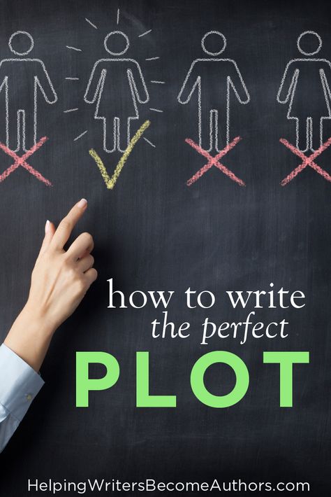 How to Write the Perfect Plot (in 2 Easy Steps) - from Helping Writers Become Authors Menulis Novel, Writing Plot, Creative Writing Tips, Writers Notebook, Writing Characters, Writers Write, Book Writing Tips, Writing Resources, Writing Life