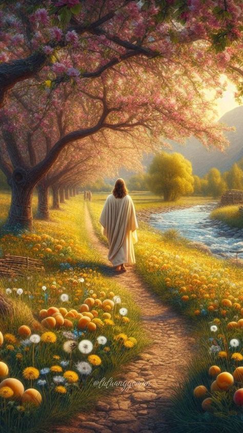 You can use this picture but please give credits by liking the picture ❤ Thank you🌹 Church Artwork, Christian Photos, Jesus And Mary Pictures, Powerful Bible Verses, Jesus Wallpaper, Jesus Images, Earth Angel, Jesus Art, Jesus Pictures