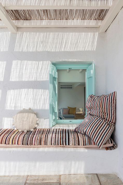 Greek House Interior, Greek Style Home, Greek Homes, Summer Vogue, Dream Address, Terrazzo Floors, Mykonos Town, Mykonos Island, Greek House