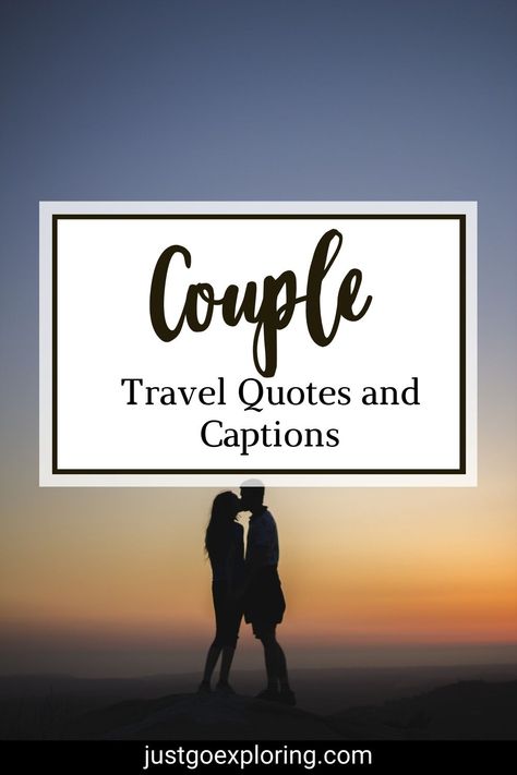 Explore the world together with these swoon-worthy quotes and captions about travelling as a couple! 🌍✨ Discover the perfect way to capture your adventures and showcase your love story. Let's get wanderlusting! 😍 Adventure Quotes For Couples, Travel Buddy Quotes Love, Traveling Together Quotes, Traveling Couple Quotes, Travel With Your Love Quotes, Road Trip Quotes For Couples, Quotes About Adventure And Love, Traveling Quotes Love Couples, Quotes About Traveling With Your Love