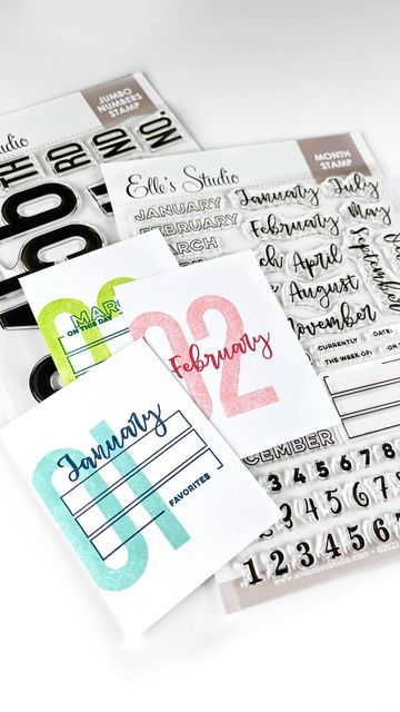 Elle's Studio on Instagram: "✨NEW stamps are coming to our shop this Tuesday, January 10th at 8 am Pacific for our January reveal and here are three fun ways to use these two with our restocked Pocket Tag metal die that cuts perfectly sized 3 x 4 and 4 x 6 inch tags instantly! 🎉 ⏰ Set a reminder now so you don’t miss it! #ellesstudio #scrapbooking #stamping" Storyline Chapters, Heidi Swapp Memory Planner, Memory Planner, Project Life Layouts, Planner Stamps, Traveler Notebook Inserts, Ali Edwards, Paper Stuff, Alphabet Stamps