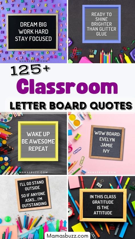 125+ Classroom Letter Board Quotes for Teachers Classroom Felt Board Quotes, Teacher Letter Board Quotes, Classroom Message Board Ideas, Cute Classroom Sayings, End Of School Letter Board Quotes, Classroom Letter Board Quotes, School Letter Board Quotes, Back To School Letterboard, Classroom Letter Board