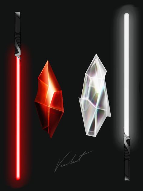 Darth Valerian's lightsaber Kyber crystals - check my profile to see him! Kyber Crystal Art, Star Wars Lightsaber Concept Art, Kyber Crystal Tattoo, Star Wars Kyber Crystal, Darth Maul Comic, White Lightsaber, Jedi Outcast, Darth Vader Kylo Ren, Red Lightsaber