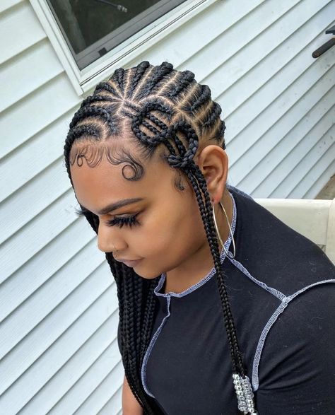 Dollar Sign Braids, Braids Designs, Big Cornrows, Small Cornrows, Cornrow Designs, Kid Hair, Curly Braids, Braided Half Up, Dollar Sign