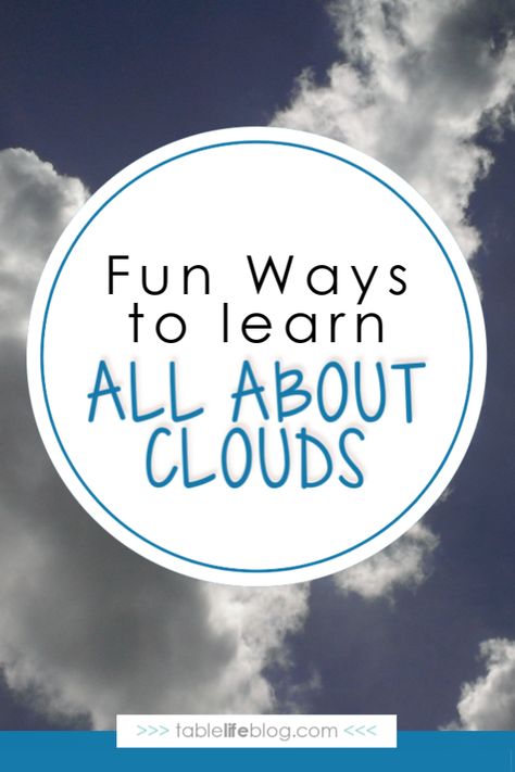 All About Clouds Unit Study Resources Clouds Unit Study, Cloud Unit Study, Homeschool Methods, Stars Science, Weather Unit Study, Kindergarten Inquiry, Homeschool Science Experiments, Cloud Study, Weather Books