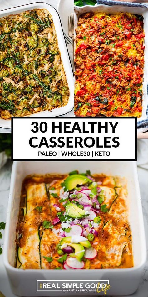 Healthy Casserole, Dinner Casserole Recipes, Healthy Casserole Recipes, Healthy Casseroles, Healthy Comfort Food, Diet Help, Heart Healthy Recipes, Healthy Food Choices, Whole 30 Recipes