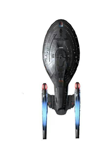 INTREPID class variant with 'fixed position' engine pylons.  (Janeway's USS… Scifi Ships, Uss Voyager, Stark Trek, Star Ship, Conceptual Artwork, Space Fighter, Starfleet Ships, Star Trek Series, Star Trek Images