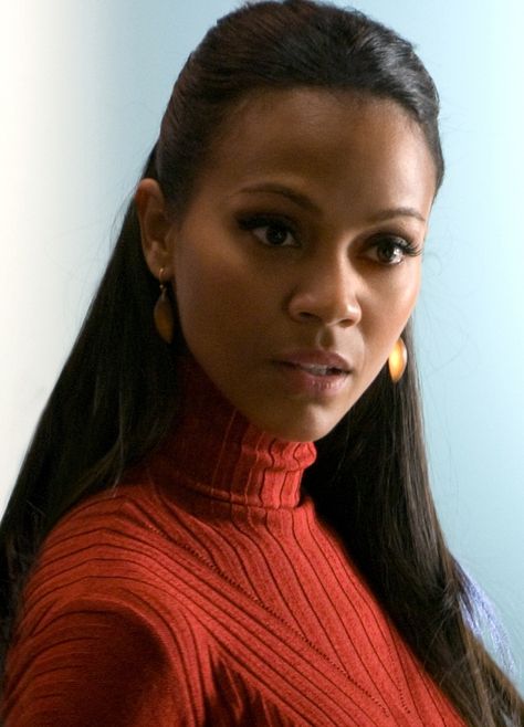 Zoe Saldana Star Trek, Star Trek 2009, Star Trek Beyond, Michelle Trachtenberg, Star Trek Movies, Zoe Saldana, Jessica Biel, Ex Machina, Woman Face