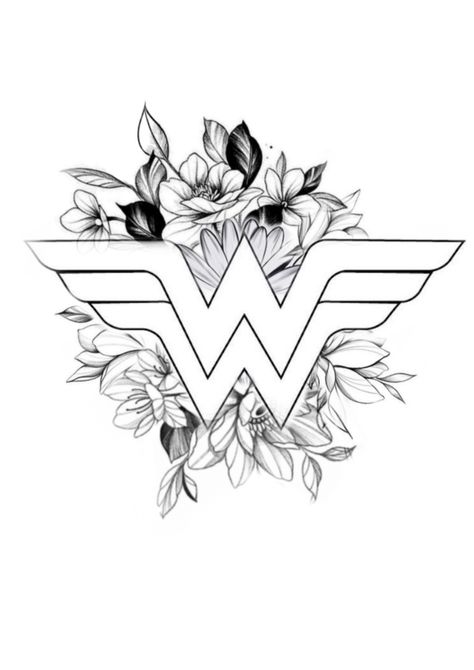 Wonder Woman Symbol Tattoo, Superwoman Tattoo, Blonde Wonder Woman, Wonder Woman Tattoos, Wonder Woman Watercolor, Wonder Woman Aesthetic, Wonder Woman Tattoo, Superman Tattoos, Wonder Woman Quotes