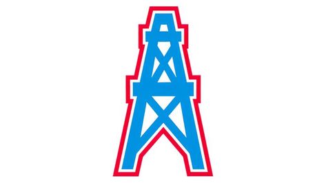 Houston Oilers Logo Oilers Tattoo, Oilers Logo, City Mural, Historical Logo, Tennessee Titans Logo, Nfl Logos, Sports Mix, Logo Quiz, Houston Oilers