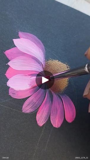 How to Shade Flowers | How to Shade Flowers | By Colors N Shades-The magical RenderingFacebook Pictures Of Flowers To Paint, Fabric Painting Techniques, Landscape Painting Tutorial, How To Shade, Flower Painting Canvas, Shade Flowers, Paint Shades, Learn Art, Window Painting