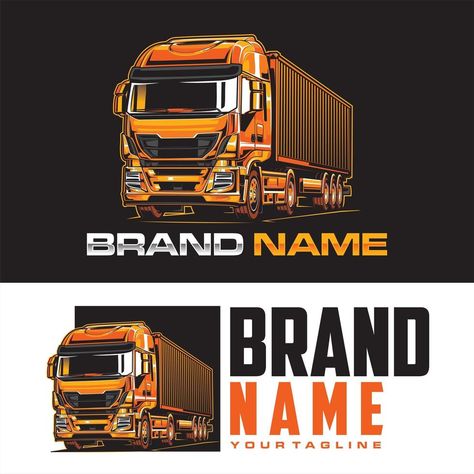 trucking logo semi trailer truck logo Truck Logo Design Ideas, Truck Logo Design, Trucking Logo, Truck Logo, Association Logo, Semi Trailer Truck, Trailer Truck, Logo Design Ideas, Semi Trailer