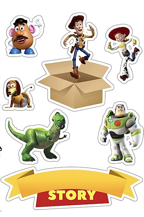 Toy Story Printables, Toy Story Decorations, Buzz Lightyear Party, Toy Story Party Decorations, Dibujos Toy Story, Toy Story Baby, Printable Toys, Toy Story Theme, Jessie Toy Story