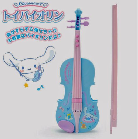 cinnamoroll toy violin! cute sanrio objects >_< Cinnamoroll Toy, Aesthetic Cinnamoroll, Dr Mundo, Sanrio Items, Aesthetic Nostalgia, Frozen Room, Cinnamoroll Sanrio, Carrd Stuff, Pretty Icons