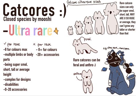 Remember that this is a closed species! :> Fursona Species Ideas, Original Species Reference Sheet, Closed Species Reference Sheet, Species Oc, Custom Species, Species Ideas, Fursona Art, Open Species, Original Species