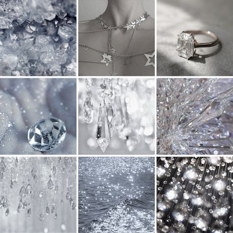 Heaven Moodboard, White Diamond Aesthetic, Diamond Core, Silver Moodboard, Ice Moodboard, White Sparkles Aesthetic, Diamond Theme, Moa Collection, Walpaper Hello Kitty