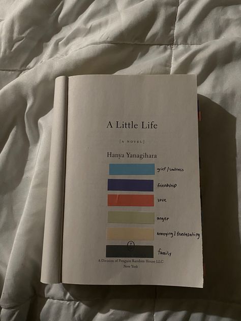 A Little Life Annotation Guide, Book Annotation Ideas Sticky Notes, Magnolia Parks Annotation Key, Book Annotation Aesthetic Key, Annotating Books Key Classic, A Little Life Aesthetic, Cute Book Annotation Aesthetic, Book Annotation Ideas, Cute Annotations In Books