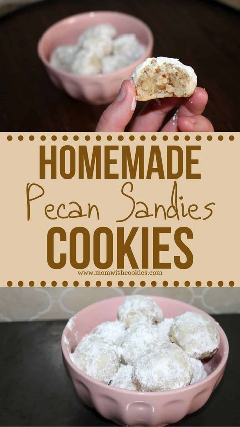 Pecan Sandy Cookies, Pecan Sandies Cookies Recipes, Sandies Cookies, Pecan Sandies Cookies, Pecan Snowballs, Sands Recipe, Pecan Snowball Cookies, Pecan Shortbread Cookies, Pecan Sandies