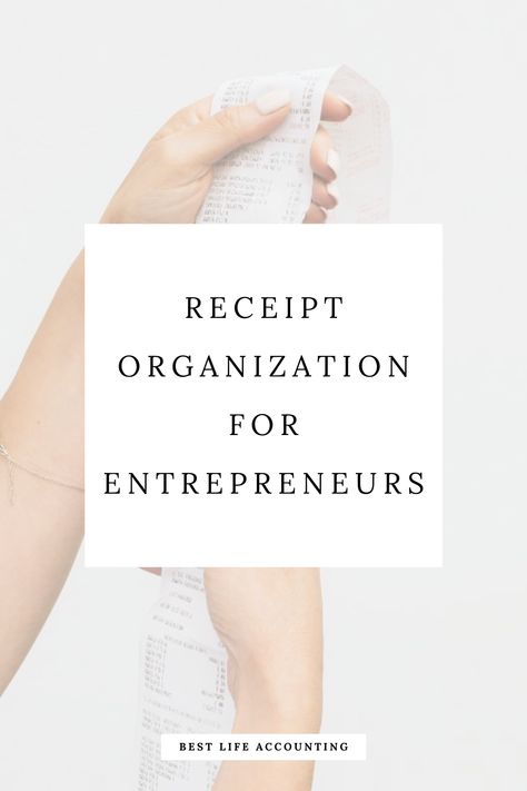 Learn to put systems into place to finally organize those pesky business receipts. Keeping them is crucial in case of an IRS audit! Read the blog to learn tips & tricks on keeping them organized and in a safe place. Business Receipt Organization, Organizing Receipts, Business Receipt, Organize Business, Accounting Tips, Organizing Business, Bookkeeping Tips, Business Folder, Receipt Organization