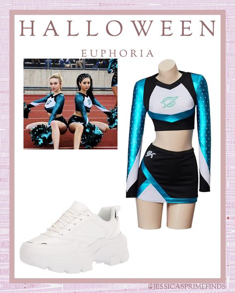 Halloween Costume Pop Culture, Crucit Ideas, Halloween Costumes Pop Culture, Euphoria Halloween, 2022 Halloween Costume, Ravens Cheerleaders, Maddy Euphoria, Euphoria Maddy, Celebrity Costumes