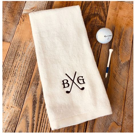 Personalized Golf Gifts, Golf Monogram, Groomsmen Gift Set, Groomsmen Gift Box, Golf Gift, Golf Towel, Personalized Golf, Golf Lover, Gifts For Golfers