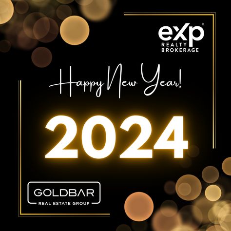 We wish you a Happy New Year 2024 from Goldbar Real Estate Group! 🎉✨ May the coming year be filled with joy, success, and new opportunities. Cheers to a fantastic year ahead! 🥂🏡 #HappyNewYear #HappyNewYear2024 #GoldbarRealEstateGroup #eXpRealty Happy New Year 2024, A Happy New Year, Year 2024, New Opportunities, Happy New, Happy New Year, Real Estate