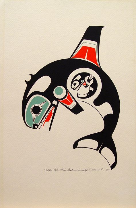 Indigenous Whale Art, Native American Orca Art, Indigenous Orca Art, Canadian First Nations Art, First Nations Tattoo, Native Canadian Art, Formline Art, Pnw Art, First Nations Art