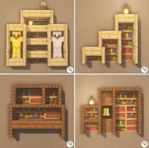 Case Minecraft, Minecraft Wall, Minecraft Decoration, Mc Builds, Rumah Minecraft Sederhana, Minecraft Aesthetic, Minecraft Interior, Minecraft Interior Design, Minecraft House Plans