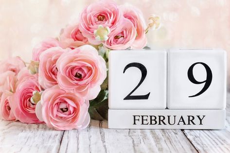 when is next leap year Happy February 1st, Calendar Blocks, Roman Calendar, Wood Calendar, Modern Calendar, Happy February, Lions Photos, Leap Day, Ranunculus Flowers