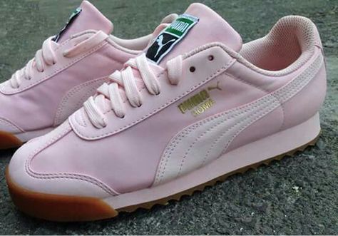 Puma KIDS ROMA BASIC Puma Kids, Cute Sneakers, Puma Sneaker, Tennis, Sneakers, Pink