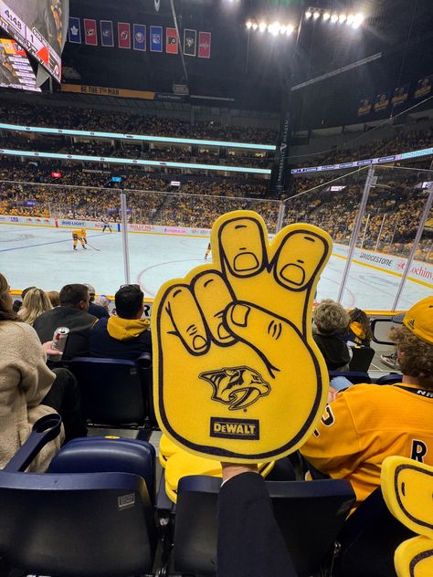 hockey game preds predators nashville things to do Nashville Things To Do, Nashville Predators Hockey, Hockey Game, Nashville Predators, Hockey Games, 2025 Vision, Ice Hockey, Nashville, Random Stuff