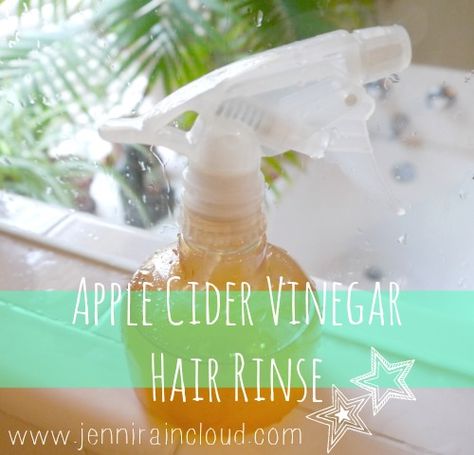 Apple Cider Vinegar Rinse ~ Read about benefits ~  1/2 cup Apple Cider Vinegar 1/2 cup Water 3 drops Lavender Essential Oil 3 drops Rosemary Essential Oil.  Been using AppleCider Vinegar for a year now, and love it! Acv Hair Rinse, Acv Hair, Apple Cider Vinegar Hair, Apple Cider Vinegar Hair Rinse, Diy Apple Cider, Vinegar Hair Rinse, Apple Cider Vinegar Rinse, Apple Cider Vinegar For Hair, Vinegar Rinse