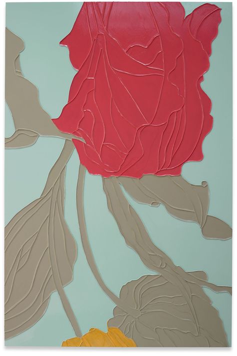 Gary Hume, Intriguing Art, Paradise Painting, Tate Britain, Model Paint, British Artist, Modern Floral, Floral Illustrations, Museum Of Modern Art