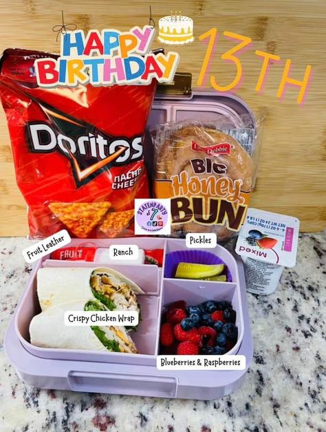 Homemade School Lunches, Fun School Lunches, Kids Lunch Box Meals, Kindergarten Lunch, Kids Packed Lunch, School Lunch Recipes, Kids Lunch Recipes, Healthy Lunch Snacks, Cold Lunches