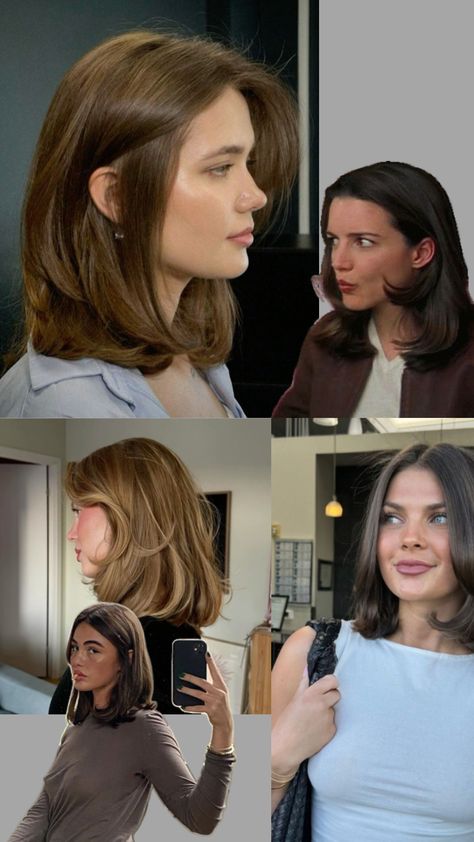 #haircuts #hair #hairstyles Hair Inspiration Long, Layered Haircuts For Medium Hair, How To Curl Short Hair, Lob Hairstyle, French Hair, Haircuts For Medium Hair, Haircuts Straight Hair, Short Hair Haircuts, Cut My Hair