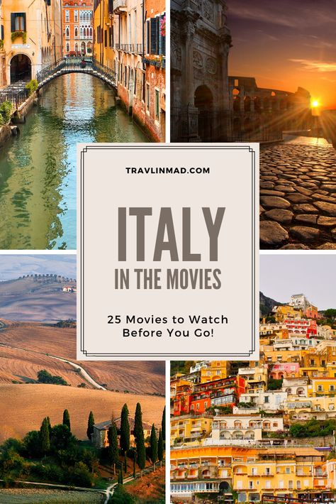 Movies About Italy, Italy Movies, Movies Set In Italy, Travelling Italy, Italian Movies, Top 10 Movies, Traveling To Italy, Italy Destinations, Travel Movies