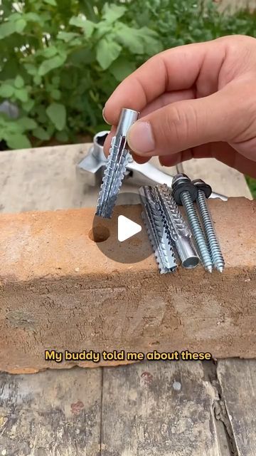 Mitch Tools on Instagram: "This Metal Drywall Anchors is perfect for fixing your screws🔥🛠️ #tools #besttools #nails #anchors" Drywall Anchors, Take Me Home, Drywall, Fix You, Stone Wall, Anchors, House Exterior, Exterior, Tools