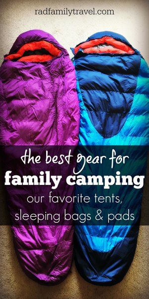 The best sleeping bags, sleeping pads, and tents for kids and parents. Stay warm, dry, and comfy on your next epic adventure. #camping #gear Backpacking With Kids, Van Kitchen, Best Sleeping Bag, Camping Bedarf, Camping Friends, Best Tents For Camping, Backpacking Camping, Kids Sleeping Bags, Best Camping Gear