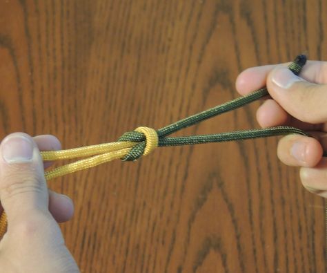 In this instructable, I'll show you how to tie a square knot easily. In my point of view this is the fastest and most simple way out of many different ways to tie this useful knot. This knot is used to connect two pieces or rope or string. It is trustworthy but will NOT stand heavy weight. Tie A Square Knot, Friendship Knot, Reef Knot, Rope Knots, Square Knot, Macrame Knots, Art Tips, Point Of View, Simple Way