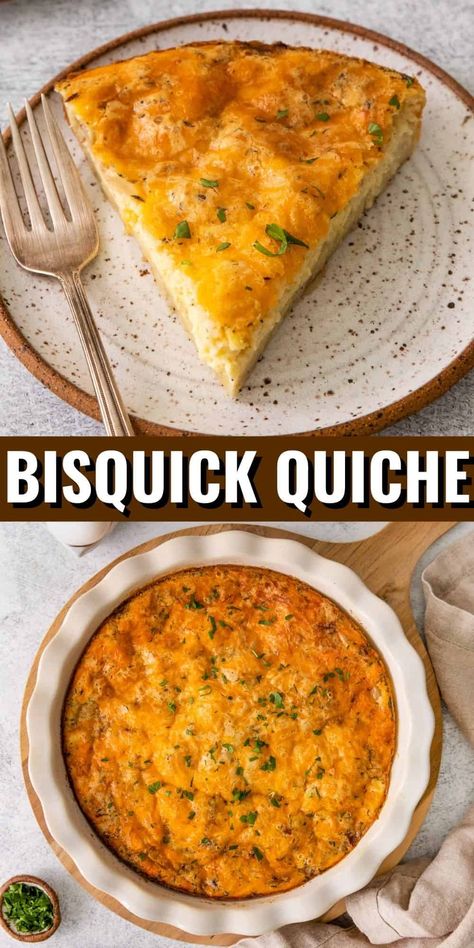 Bisquick Quiche, Bisquick Recipes Dinner, Homemade Bisquick, Breakfast Quiche Recipes, Quiche Recipes Easy, Bisquick Recipes, Breakfast Quiche, Easter Morning, Weekend Breakfast