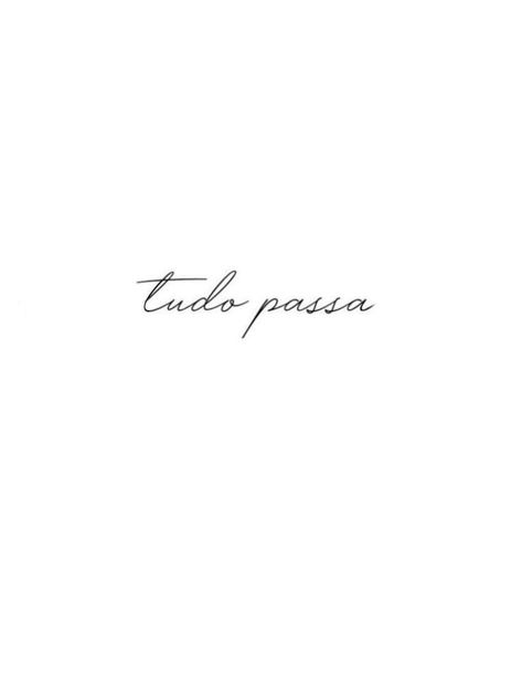 Portuguese Quotes Tattoo, Tattoos In Portuguese, Portuguese Tattoos For Women, Spanish Tattoos For Women, Spanish Tattoos Words Meaningful, Spanish Quotes Tattoos, Word Tattoo Designs, Portuguese Tattoo, Spanish Tattoos