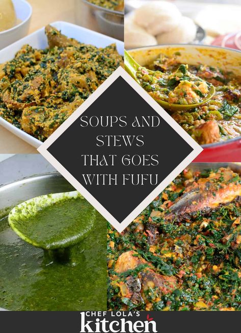 Delicious Soups And Stews That Goes With Fufu Fufu Recipe Africans, Fufu Recipe, Smoked Turkey Wings, Jamaican Rice, Spiced Butter, Delicious Soups, Rice And Peas, African Recipes, Stuffed Pepper Soup