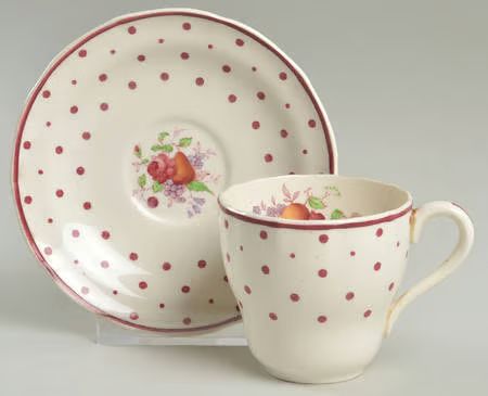 Spode, Polka Dot Red | Replacements, Ltd. Polka Dot Dishes, Kitchen Ware, Dessert Sauces, Pattern Code, Solid Background, Vegetable Bowl, Demitasse Cups, Bamboo Handles, Tableware Accessories