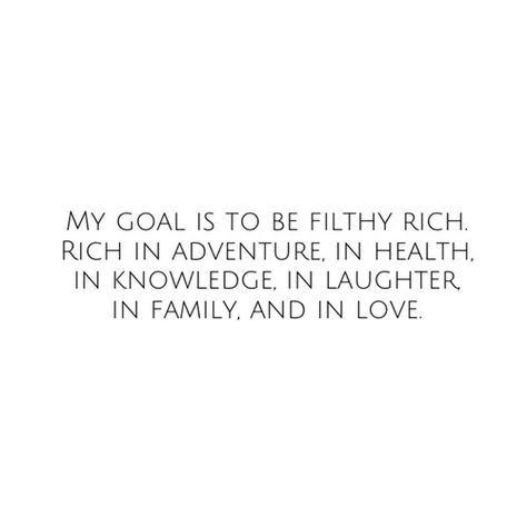 Yes! Being rich in life! No amount of money means anything when you a full rich life. Money can't buy happiness Life Quotes Happiness, What About Second Breakfast, Quotes Rich, Breakfast Photo, Quotes Happiness, Second Breakfast, Be Rich, Rich Life, Wonderful Words