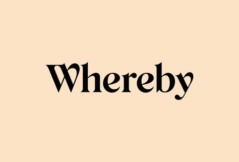 Whereby – Visual Journal Word Mark Logo, Font Inspiration, Visual Journal, Minimal Web Design, Graphic Design Projects, Typography Inspiration, Business Logo Design, Brand Identity Design, Visual Communication