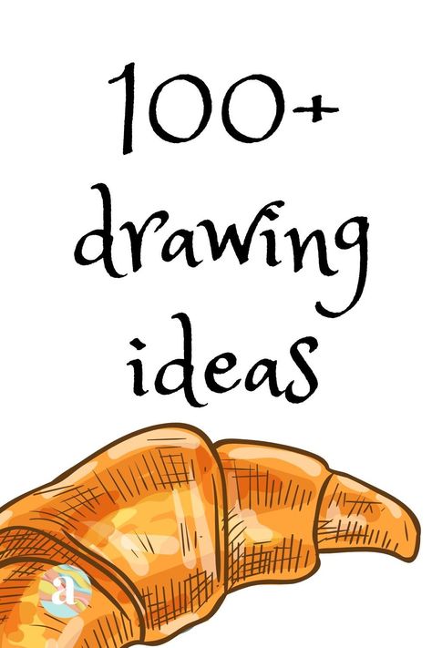 100 Drawing Ideas, Ideas To Fill Your Sketchbook, Fill Your Sketchbook, Beginner Drawing Lessons, Prompt Ideas, Beginner Sketches, Pencil Drawings For Beginners, Drawing Course, Drawing Exercises